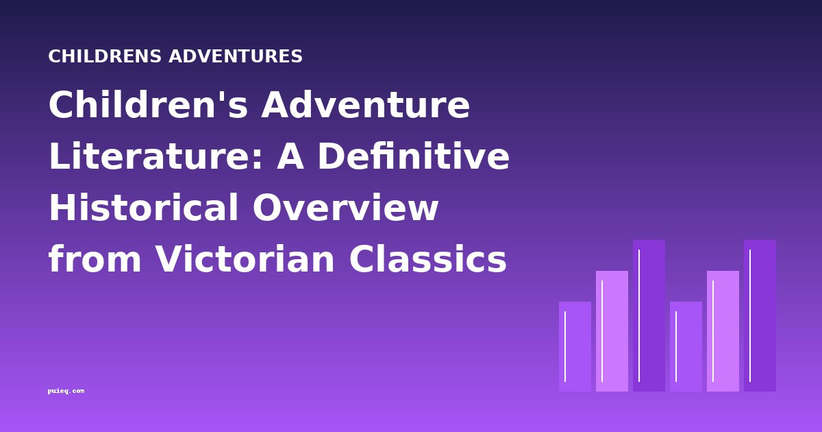 Children's Adventure Literature: A Definitive Historical Overview from Victorian Classics to Early 20th Century Tales