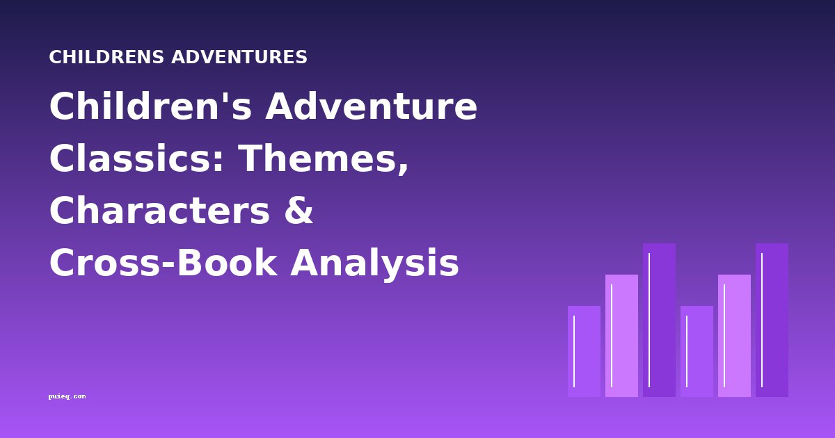 Children's Adventure Classics: Themes, Characters & Cross-Book Analysis