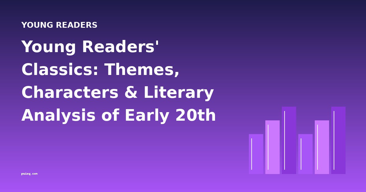 Young Readers' Classics: Themes, Characters & Literary Analysis of Early 20th Century Children's Books