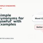Simple Synonyms for ‘useful’ with Examples