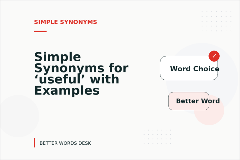 Simple Synonyms for ‘useful’ with Examples Simple Synonyms for ‘useful’ with Examples