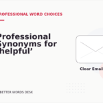 Professional Synonyms for ‘helpful’