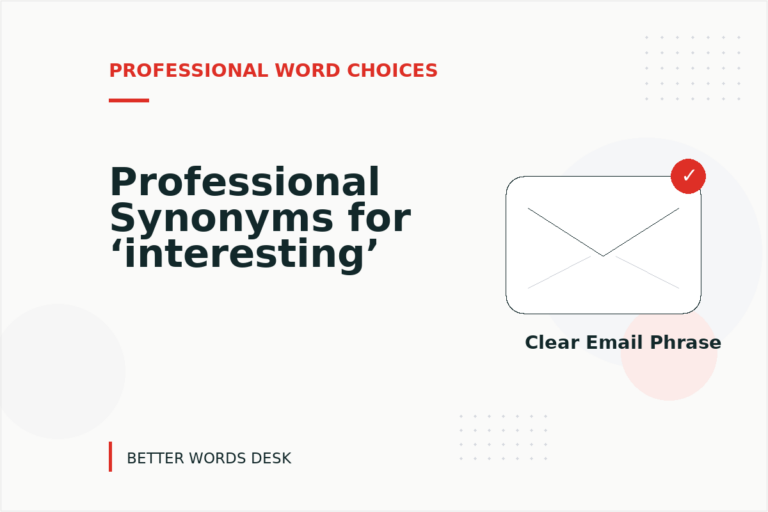 Professional Synonyms for ‘interesting’ Professional Synonyms for ‘interesting’
