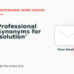 Professional Synonyms for ‘solution’