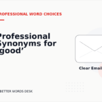 Professional Synonyms for ‘good’