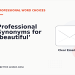 Professional Synonyms for ‘beautiful’