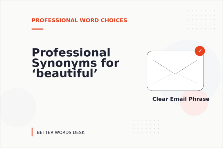Professional Synonyms for ‘beautiful’