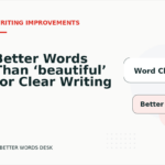 Better Words Than ‘beautiful’ for Clear Writing