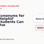Synonyms for ‘helpful’ Students Can Use
