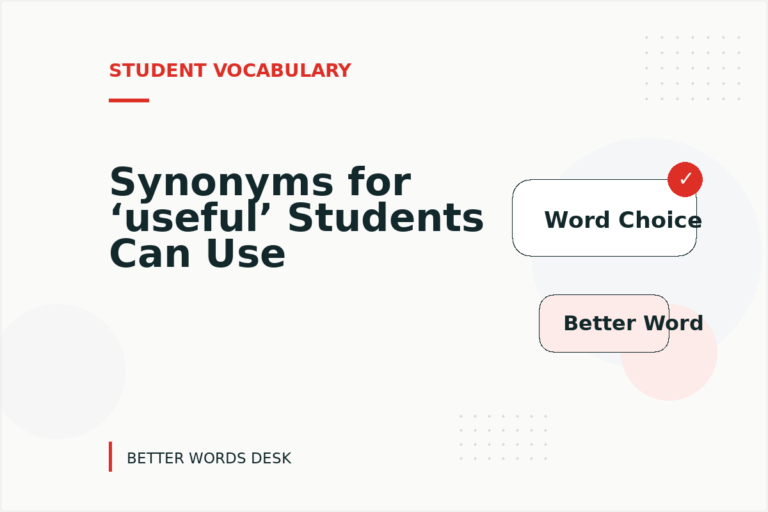 Synonyms for ‘useful’ Students Can Use Synonyms for ‘useful’ Students Can Use